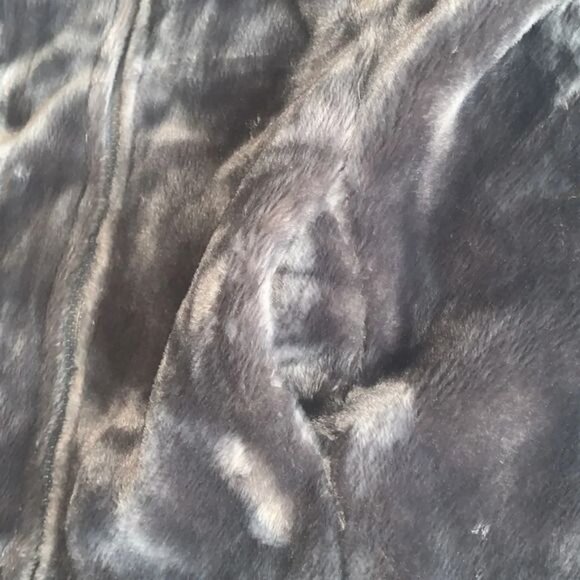 32 Degrees Heat Faux Fur Jacket XL Gray Polyester Coat - Picture 6 of 9